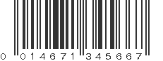 UPC 014671345667