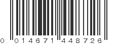 UPC 014671448726
