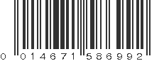 UPC 014671586992