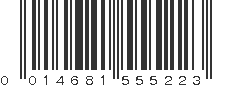 UPC 014681555223