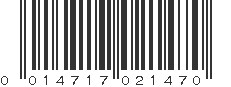 UPC 014717021470