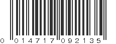 UPC 014717092135