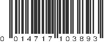 UPC 014717103893