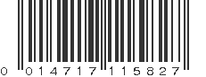 UPC 014717115827