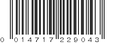 UPC 014717229043