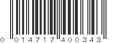 UPC 014717400343