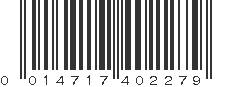 UPC 014717402279