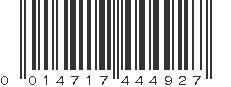 UPC 014717444927