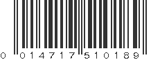 UPC 014717510189