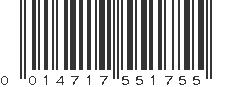 UPC 014717551755