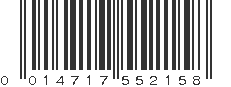 UPC 014717552158