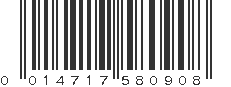 UPC 014717580908