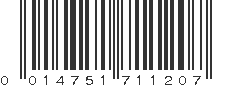 UPC 014751711207