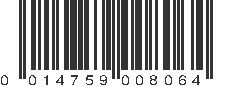 UPC 014759008064