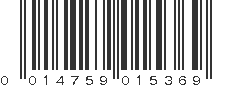 UPC 014759015369