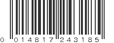 UPC 014817243185