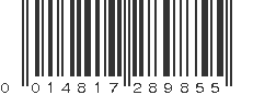 UPC 014817289855