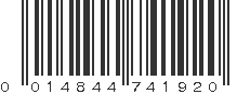 UPC 014844741920