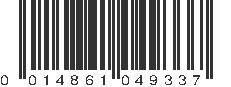 UPC 014861049337