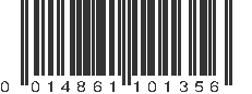 UPC 014861101356