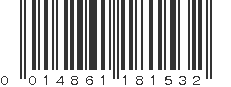 UPC 014861181532