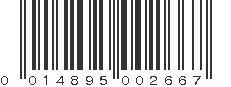 UPC 014895002667