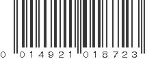 UPC 014921018723