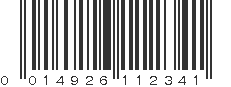 UPC 014926112341