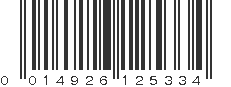 UPC 014926125334