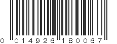 UPC 014926180067