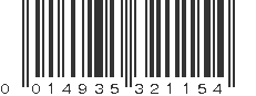 UPC 014935321154