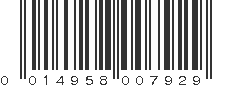 UPC 014958007929