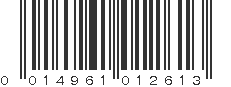 UPC 014961012613