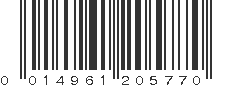 UPC 014961205770