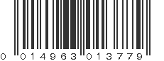 UPC 014963013779