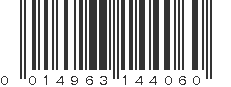 UPC 014963144060