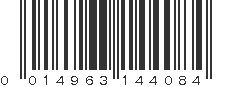 UPC 014963144084