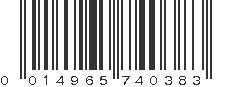 UPC 014965740383