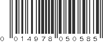 UPC 014978050585