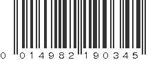 UPC 014982190345