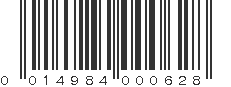 UPC 014984000628