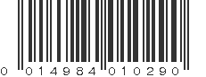 UPC 014984010290