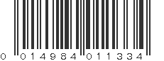 UPC 014984011334