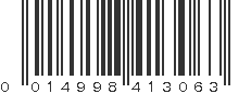 UPC 014998413063