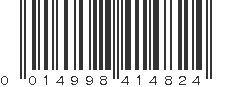 UPC 014998414824