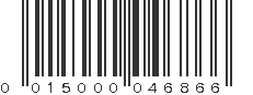 UPC 015000046866