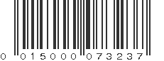 UPC 015000073237