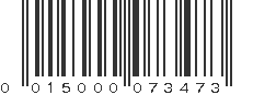 UPC 015000073473