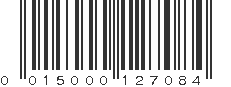 UPC 015000127084