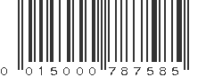 UPC 015000787585